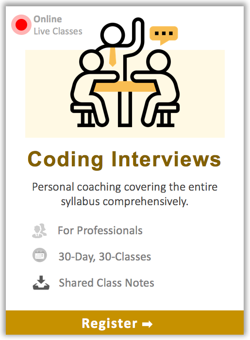 CODING INTERVIEWS